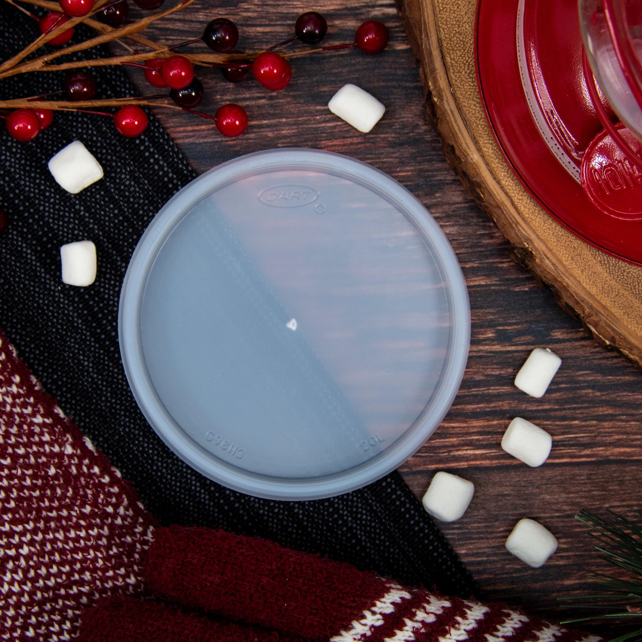 20 oz Translucent Lid - Dart (1000/case)