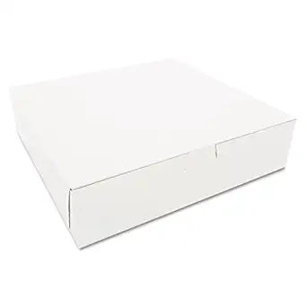 10x10x2.5 White Bakery Box - SCP (50/case)