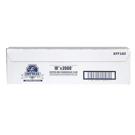 18" x 2000' Clear Film Wrap - Empress (1/case)