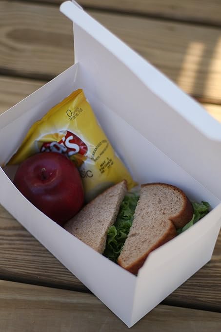 9x5x4 White Bakery Box - SCP (50/case)