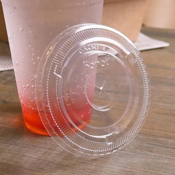 12, 16, 20, and 24 oz PET Lid - Karat (1000/case)