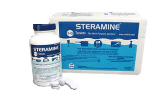 Steramine Sanitizer Tablets 150 Tablets