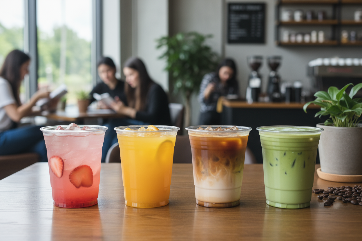 12 oz PET Smoothie Cup – Karat (1000/case)