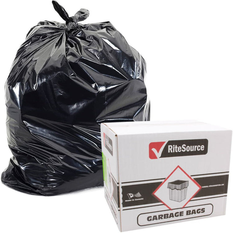 42x48 Heavy Weight Garbage Bags Black - RiteSource (100/case)